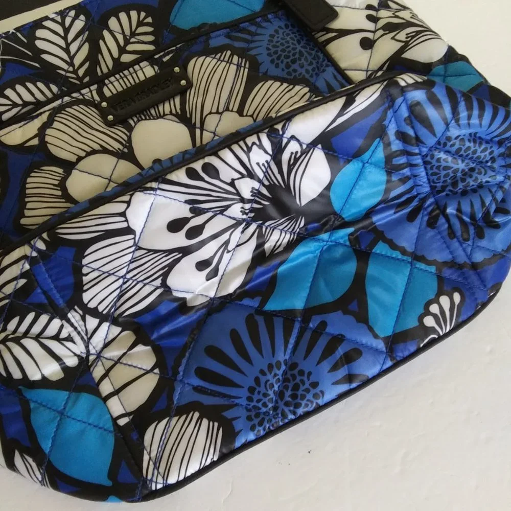 NEW Vera Bradley Blue Bayou 2 Shoulder Strap Tote Bag